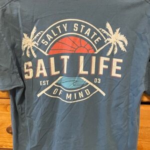 Salt Life Ocean Blue Graphic Tee